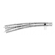 Bemo 9113000 - 0m Bogenweiche links 1:7, R1=1300mm, R2=2600mm, Spurweite 22,2mm