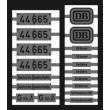 Weinert 91162 - Neusilberschilder für 44 665