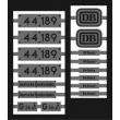 Weinert 91163 - Neusilberschilder für 44 189