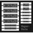 Weinert 91189 - Neusilberschilder für 38 2471-1