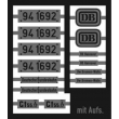 Weinert 91294 - Neusilberschilder für 94 1692