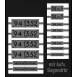 Weinert 91296 - Neusilberschilder für 94 1352