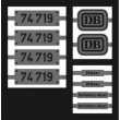 Weinert 91309 - Neusilberschilder für 74 719