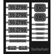 Weinert 91310 - Neusilberschilder für 55 2799