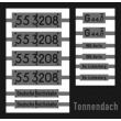 Weinert 91317 - Neusilberschilder für 55 3208