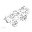 Trumpeter 07440 - M706 Commando Armored Car Product Improved