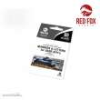 Red Fox Studio RFSQS-35015 - 3D Resin Foundry Numeral & Letters for USSR AFVs vol. 01