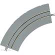 Tomytec 971795 - 4 Tram-Gleise, gebogen, Super Curved, mit breiter Betonbet.