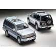 Tomytec 972124 - 1/64 Mitsubishi Pajero ExceedZ, Silber/Weiß