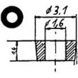 Weinert 9881 - Isolierscheibe