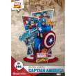 Beast Kingdom Toys BKDDS-086 - Marvel Comics D-Stage PVC Diorama Captain America 16 cm