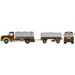 REE Modeles CB-071 - Willeme Wine Tanker Truck + Trailer Loubet & Cie