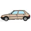 REE Modeles CB-150 - CAR - Voiture Peugeot 205 GE - BEIGE ANTELOPE