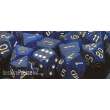 Chessex Würfel CHX25737 - Golden Cobalt™ Speckled 16mm d6 with pips Dice Blocks™ (12 Dice)