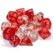 Chessex CHX27354 - Nebula TM Red/silver Luminary Set of Ten d10´s