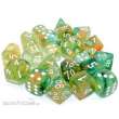 Chessex CHX27755 - Nebula TM 16mm d6 Spring/white Luminary Dice Block? (12 dice)