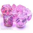 Chessex Würfel CHX27784 - Borealis® 16mm d6 Pink/silver Luminary Dice Block™ (12 dice)