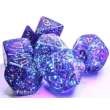 Chessex Würfel CHX27787 - Borealis® 16mm d6 Royal Purple/gold Luminary Dice Block™ (12 dice)