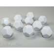 Chessex Würfel CHX29035 - Opaque Polyhedral White Bag of 10 Blank 12-sided dice