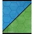 Chessex CHX96665 - Battlemat™ 1? Reversible Blue-Green Hexes (23½? x 26? Playing Surface)