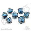 Glassstaff CSDCE7WTRGAZE - Water Dragon´s Gaze Floating Eye RPG Dice Set