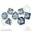 Glassstaff CSDCL1NEBNIGHT - Nebula Night Liquid Core RPG Dice Set