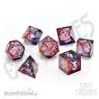 Glassstaff CSDCL6FEYMIST - Fey Mist Liquid Core RPG Dice Set