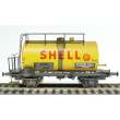 Exact-Train EX22057 - DB 30m3 Uedinger Kesselwagen Gelb Shell Epoche IV (Verschmutzt)