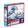 Exploding Kittens EXKD0030 - Exploding Kittens Puzzle: The Great Wave off Cat-a-gawa