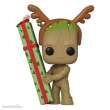 Funko FK64332 - Guardians of the Galaxy Holiday Special POP! Heroes Vinyl Figur Groot 9 cm