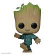 Funko FK70650 - Ich bin Groot POP! Vinyl Figur Groot PJs (dancing) 9 cm