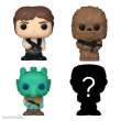 Funko FK71513 - Star Wars Bitty POP! Vinyl Figuren 4er-Pack Han Solo 2,5 cm