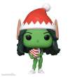 Funko FK72189 - Marvel Holiday POP! Marvel Vinyl Figur She-Hulk 9 cm