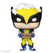 Funko FK72191 - Marvel Holiday POP! Marvel Vinyl Figur Wolverine w/ Sign 9 cm