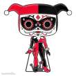 Funko FKDCCPP0038 - DC Comics DOTD Loungefly POP! Pin Ansteck-Pin Harley Quinn (Glow-in-the-Dark) 10 cm