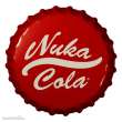 FaNaTtik FNTK-B-FLT73 - Fallout Blechschild Nuka-Cola Bottle Cap