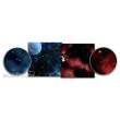 Gale Force Nine GFNBB952 - Gaming Mat - Frozen Planet / Crimson Gas Cloud (3x3)