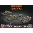 Battlefront Miniatures GFNBBX56 - Churchill Armoured Squadron (x3 Plastic)