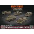 Battlefront Miniatures GFNBBX57 - Cromwell Armoured Troop (x5 Plastic)