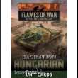 Battlefront Miniatures GFNFW269HU - Hungarian Unit Card Pack (37x Cards)