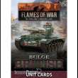 Battlefront Miniatures GFNFW272U - Bulge: British Unit Cards (66x Cards)