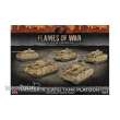 Battlefront Miniatures GFNGBX121 - Panzer IV (Late) Tank Platoon (Mid War x5 Tanks Plastic)