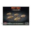 Battlefront Miniatures GFNGBX129 - Sd Kfz 250 Reconnaissance (MG and 3.7cm) Platoon (x7 Plastic)