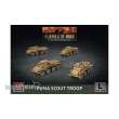 Battlefront Miniatures GFNGBX172 - Puma Scout Troop (x4 Plastic)