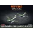 Battlefront Miniatures GFNGBX185 - ME262 Fighter Bomber Flight (2x)