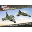 Battlefront Miniatures GFNTSWBX07 - WW3 AJ 37 Viggen Attack Group (x2)