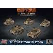 Battlefront Miniatures GFNUBX70 - M5 Stuart Light Tank Platoon (x5 Plastic)