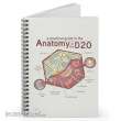 Glassstaff GSNB5ANTMYD20 - Anatomy of the d20 Spiral Notebook