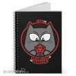 Glassstaff GSNB6MSTRDNGN - Meowster of the Dungeon Spiral Notebook