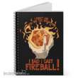 Glassstaff GSNB7CSTFIRBALL - I Cast Fireball! Spiral Notebook